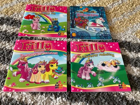 Miniknižky filly 3ks,
