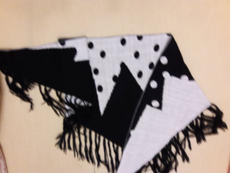 Šál úpletový, 