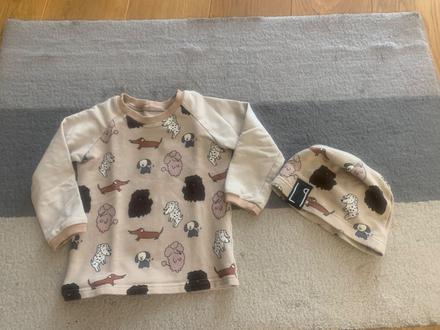 Little people mikina a čiapka 80, little people,80