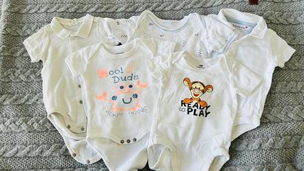 Bodycka 5 ks, vel.62,  znacky h&m, h&m,62