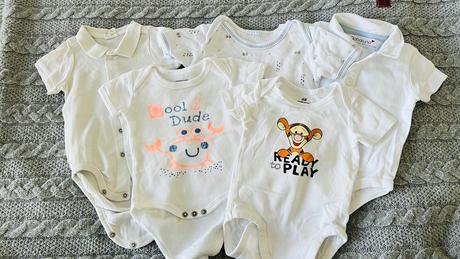 Bodycka 5 ks, vel.62,  znacky h&m, h&m,62