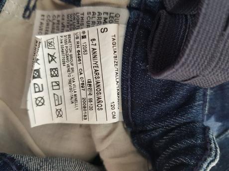 Krátke rifľové nohavice benetton, benetton,116