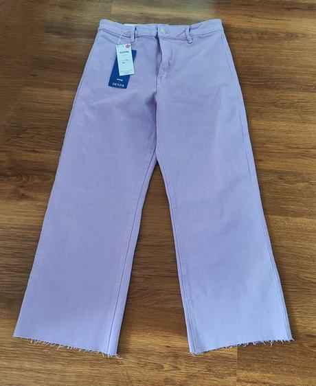 Fialové cullotky, sinsay,l