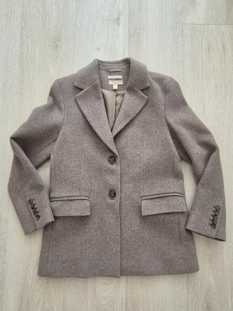 Vlnene sako (kabat), h&m,36