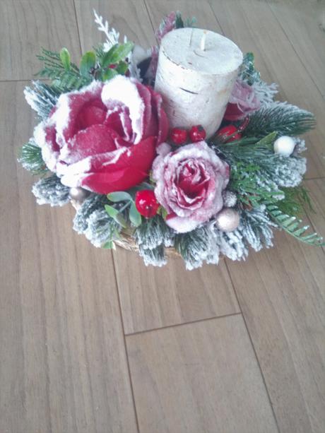 Vianočný červený veniec, 