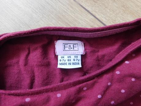 Bodkované tričko, f&f,122