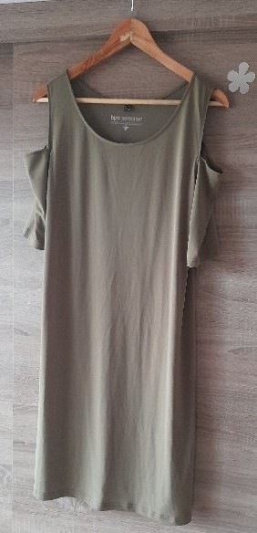 Béžové šaty z bonprixu, bonprix,l