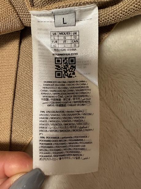 Kratší úpletový top bez rukávov zn. guess, guess,l / m