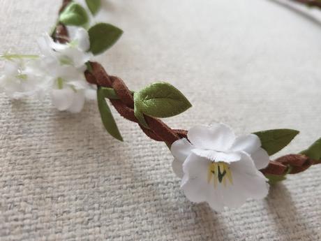 Elastická čelenka s kvietkami, lindex