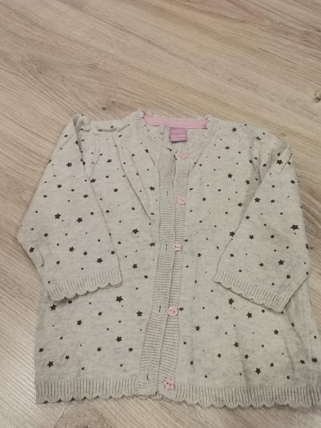 Dievčenský sivy svetrík na gombíky, dopodopo,74