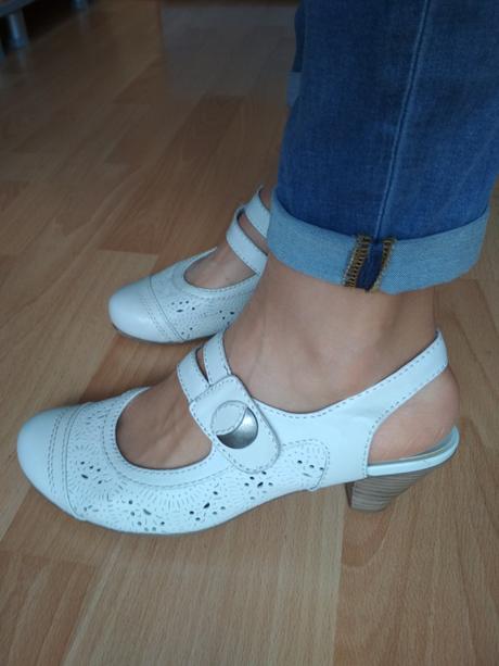 Mega pohodlné kožené topánky jana, top stav, 40