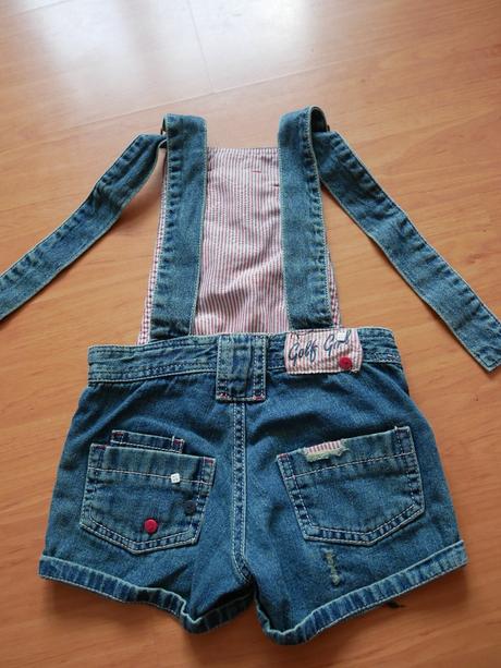 Frajerské riflové kraťasy na traky, 110