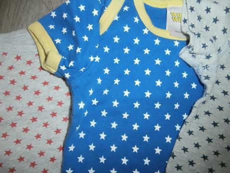 Balík 3ks body s krátkym rukávom veľ.68, 68–80