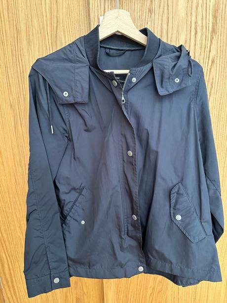 Zara čierna prechodna bunda m, zara,m