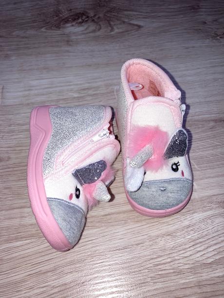 Papučky jednorožec 21 nové, nelli blu,21