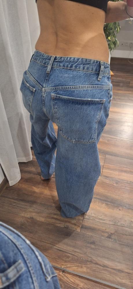 Široke rifle baggy zara vel 40/42, zara,40