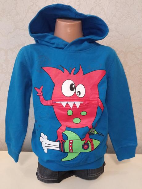 Chlapčenská mikina s potlačou veľk.122, kiki&koko,122