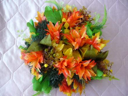 Jesenny veniec na dvere,