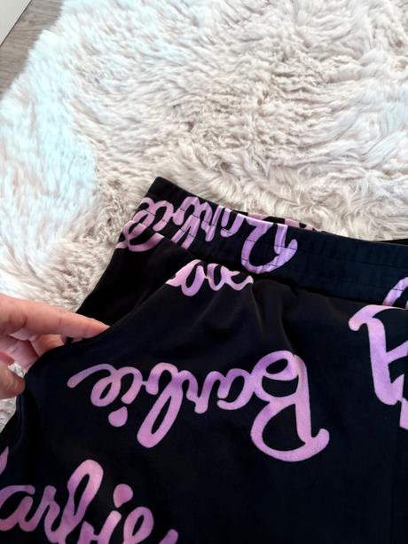 Zamatové kratasky, barbie,xl