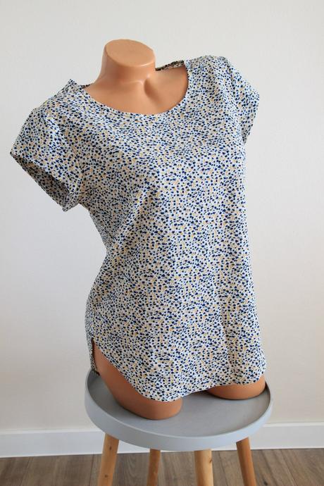 Modro žltý top, only xs, only,xs