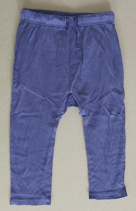 Tenučké tepláky modré h&m 92, h&m,92