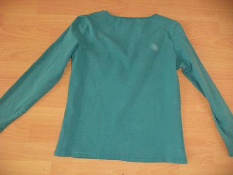 Damske tyrkisove tričko s aplikaciou, l