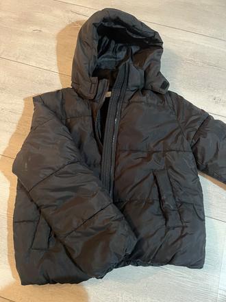 Zimna bunda dievčenska, h&m,152