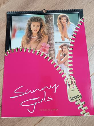 Kalendar sunny girls 1994,