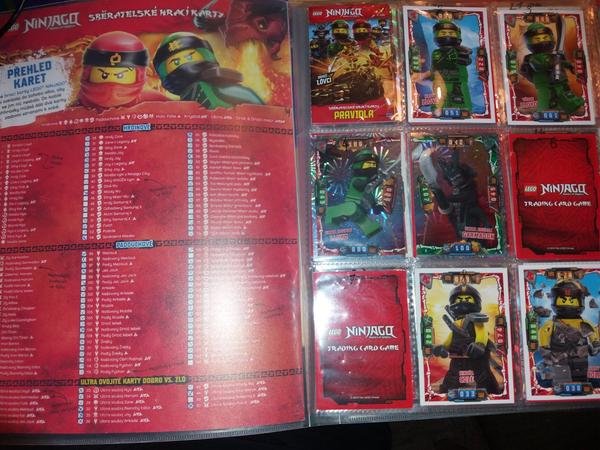 Zberateľské Karty Lego Ninjago 2019 Modrý Koník