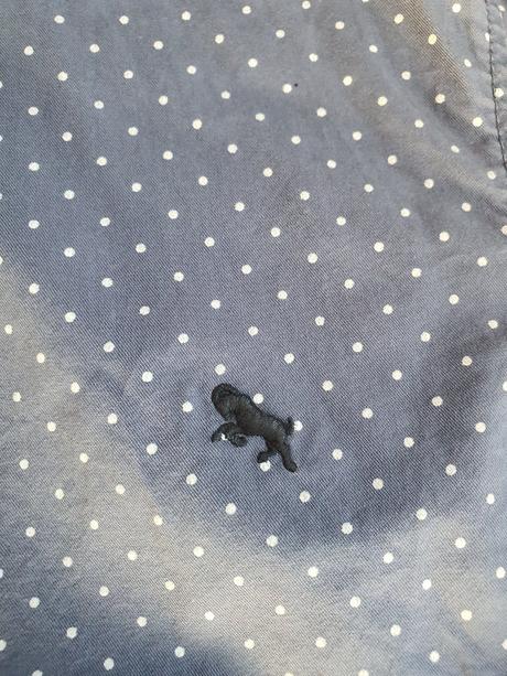 Bodkovana košeľa, h&m,140