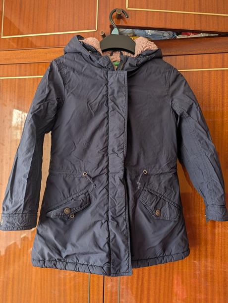 Zimná bunda benetton veľkosť  m 130 7-8 years, benetton,128