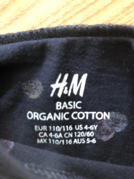 Šaty hm 110/116, h&m,110