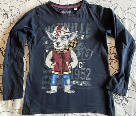 Bavlnené tričko s potlačou palomino - c&a v. 116, palomino,116