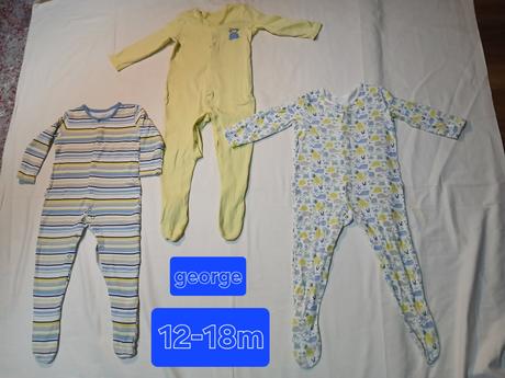 Dlhé dupačky-pyžamko 12-18m, george,92