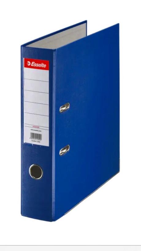 Pákový zakladač 7,5cm žltý   n.o.v.ý., 