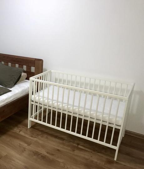 Detská postieľka ikea 60x120 + matrac, šírka (cm): 60,dĺžka (cm): 120
