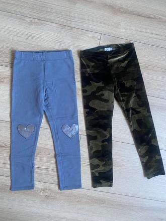 Leginy maskacove a so srdieckami zn. h&m, h&m,122