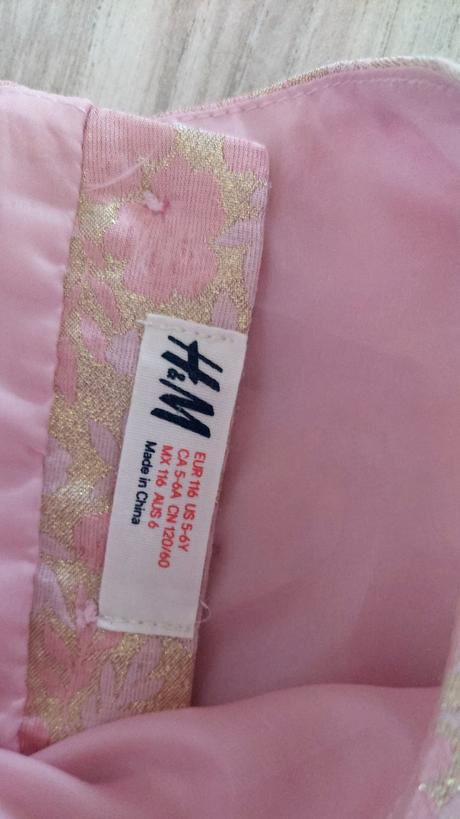 Šaty h&m, h&m,116
