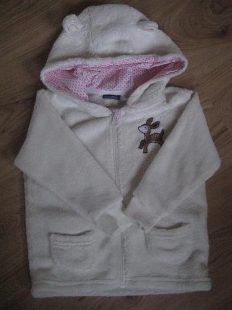 Chlpatková mikinka s kapuckou 86/92, lupilu,86