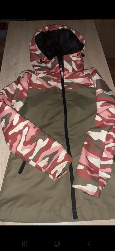 Krasna prechodna bunda xs, 34