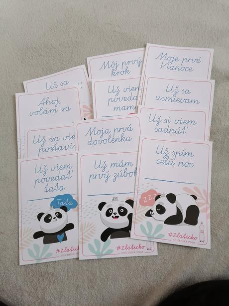 Milníkové kartičky, 