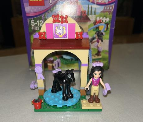 Lego friends - kúpeľ pre žriebätko - komplet, 
