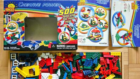 Stavebnica lego cobi creative power 500 kociek, 