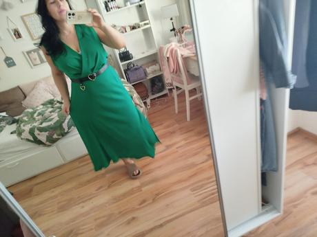 Mango šaty satenove, mango,44