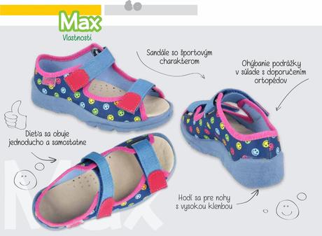 Dievčenské sandálky max, befado,25 / 26 / 27