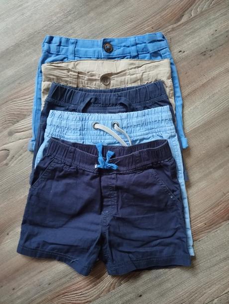 Chlapčenské kraťasy 5ks, 86