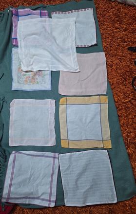 Bavlnené vreckovky,