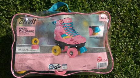 Detské kolieskové korčule veľkosť 35/36, 23,5 cm, crivit,36
