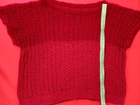 Háčkované tričko, s