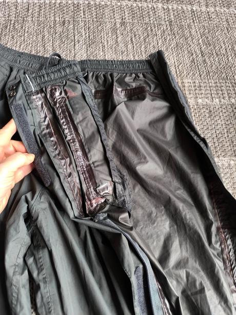 Nepremokavé nohavice, celorozopínacie, xl